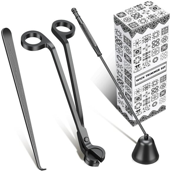 Other - Candle Snuffer and Wick Dipper & Candle Accessory Set, 3 in 1 Candle Care Kit fo